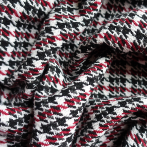 Red Houndstooth