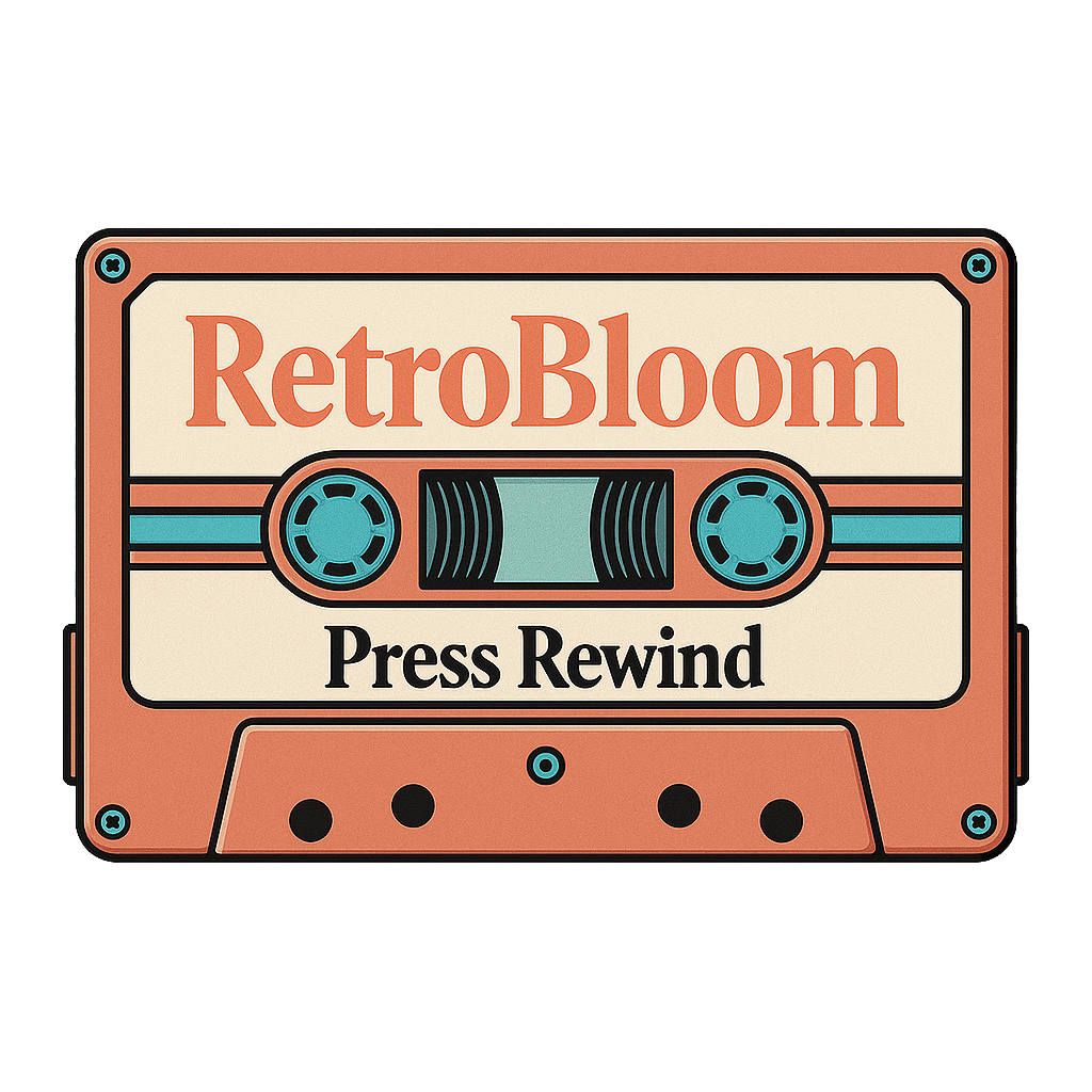 retro bloom logo